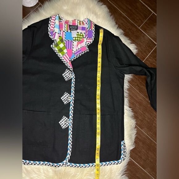 Koos of Course! Reversible blazer sz large - Picture 9 of 10